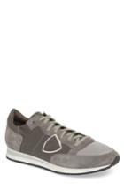 Men's Philippe Model Tropez Low Top Sneaker Us / 40eu - Grey