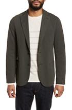 Men's Eleventy Trim Fit Laser Cut Pique Jacket R Eu - Green