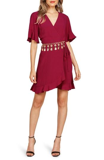 Women's Willow & Clay Flutter Sleeve Wrap Dress