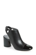 Women's Linea Paolo Warwick Cap Toe Bootie .5 M - Black