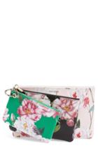 Ted Baker London Iguazu Set Of Three Leather Pouches - Red