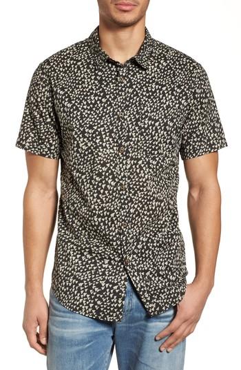 Men's Billabong Sundays Mini Short Sleeve Shirt - Grey