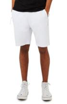Men's Topman Jersey Shorts - White