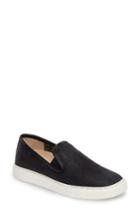 Women's Vince Camuto Becker Perforated Slip-on Sneaker .5 M - Black