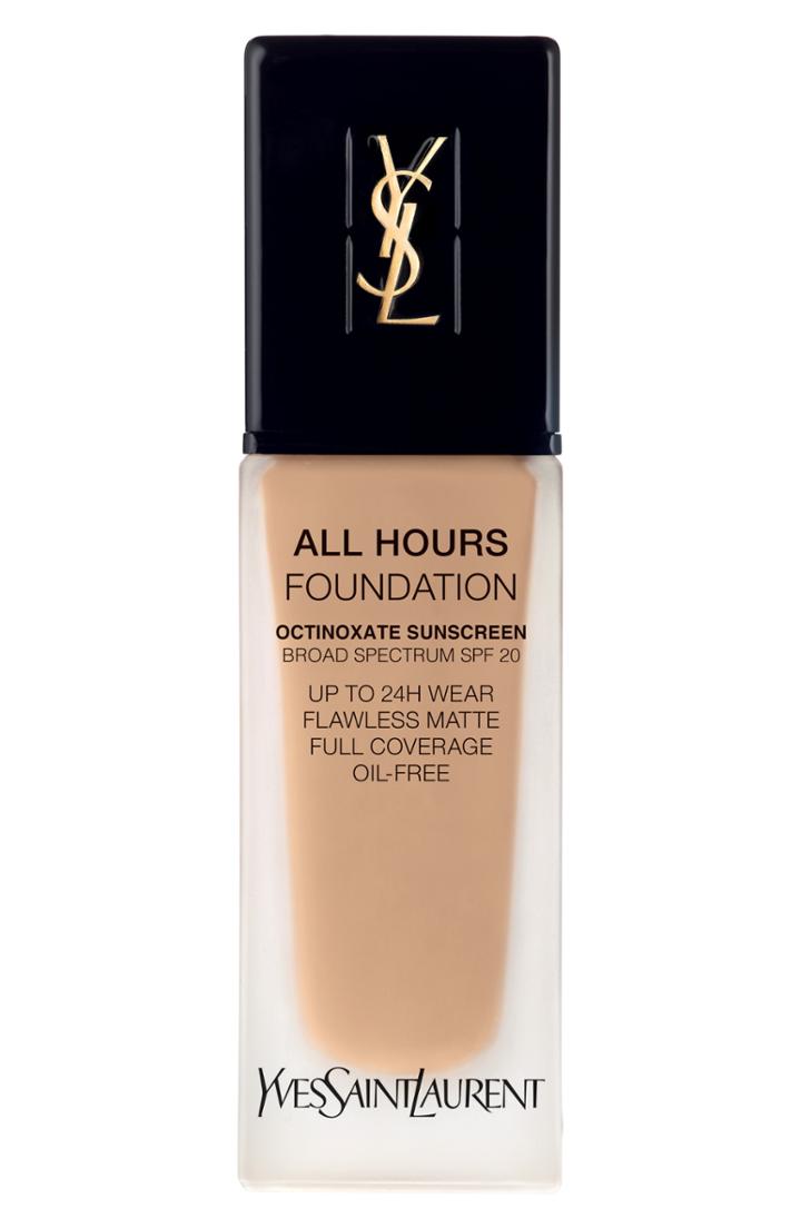 Yves Saint Laurent All Hours Full Coverage Matte Foundation Spf 20 - Bd35 Warm Caramel