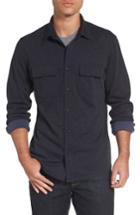 Men's Nordstrom Men's Shop Knit Sport Shirt - Blue