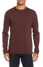 Men's Rag & Bone Owen Slim Fit Long Sleeve T-shirt, Size - Burgundy
