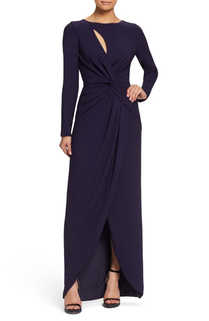 Women's Dress The Population Naomi Twisted Gown