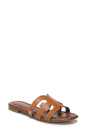 Women's Sam Edelman Bay Cutout Slide Sandal M - Brown