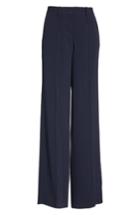 Women's Victoria Beckham Wide Leg Stretch Pants Us / 8 Uk - Blue