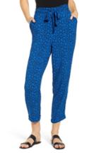 Women's Band Of Gypsies Barbados Tie Waist Pants - Blue