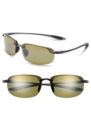 Women's Maui Jim Ho'okipa 64mm Polarizedplus2 Rimless Reader Sunglasses -