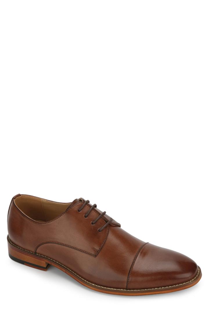 Men's Reaction Kenneth Cole Blake Cap Toe Derby M - Ivory