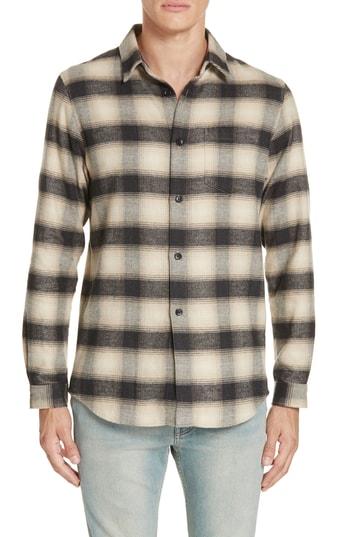 Men's John Elliott Brushed Flannel Shirt