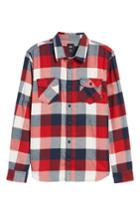 Men's Vans Trim Fit Check Flannel Woven Shirt