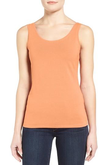 Petite Women's Nic+zoe 'perfect' Tank P - Orange