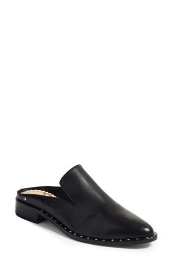 Women's Sam Edelman Lewellyn Mule .5 M - Black