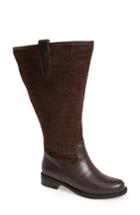 Women's David Tate 'best' Calfskin Leather & Suede Boot W - Brown