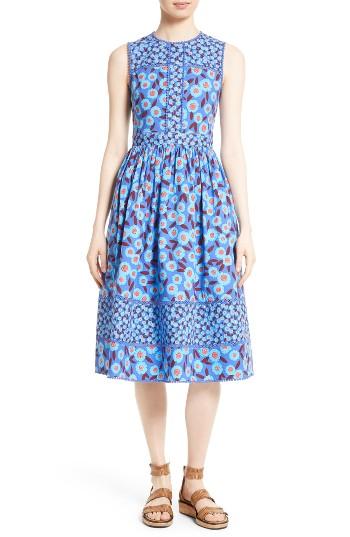 Women's Kate Spade New York Tangier Floral Midi Dress