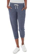 Women's Alternative Eco Crop Jogger Lounge Pants - Blue