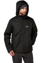 Men's Helly Hansen Loke Hair Waterproof Jacket - Black