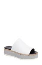 Women's Charles David Float Slide Sandal M - White