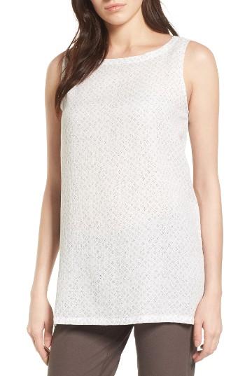 Women's Eileen Fisher Long Organic Cotton Tank
