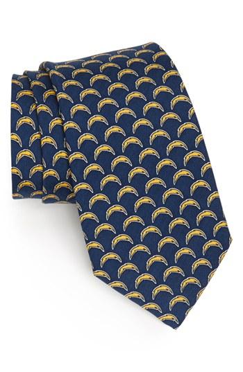 Men's Vineyard Vines San Diego Chargers Print Tie, Size - Blue