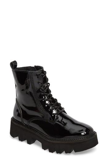 Women's Jeffrey Campbell Agira Lug Boot M - Black