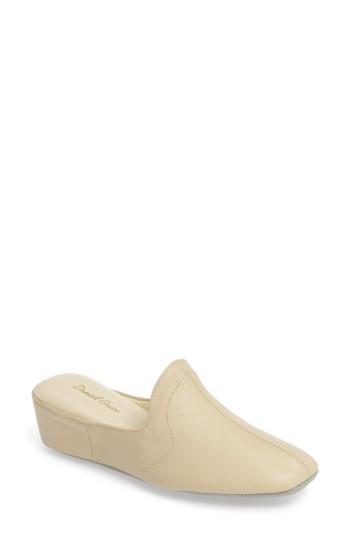 Women's Daniel Green Glamour Scuff Slipper N - Beige