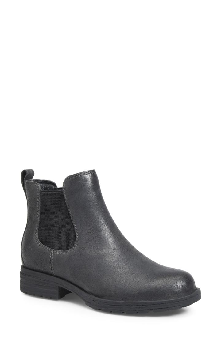Women's B?rn Cove Waterproof Chelsea Boot .5 M - Grey
