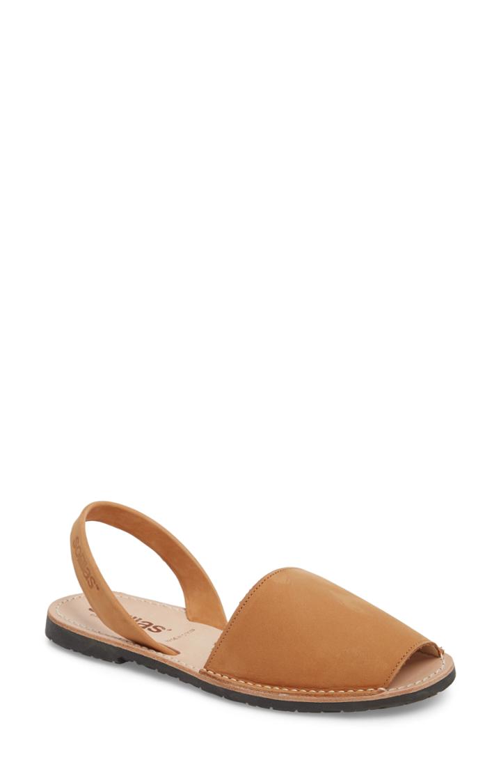 Women's Solillas Flat Sandal Us / 38eu - Brown