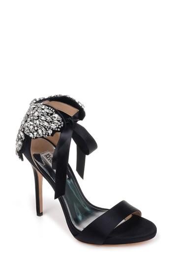Women's Badgley Mischka Hilda Crystal Embellished Sandal