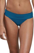 Women's Volcom Simply Solid Modest Bikini Bottoms - Blue
