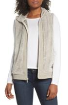 Women's The North Face Furry Fleece Vest - Beige