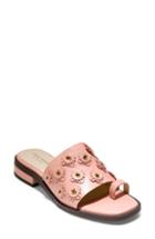Women's Cole Haan Carly Floral Sandal .5 B - Coral