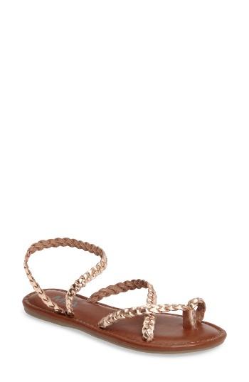 Women's Mia Lacey Sandal M - Metallic