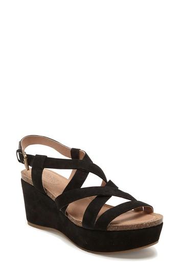 Women's Adam Tucker Bria Strappy Sandal .5 M - Black