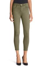 Women's L'agence High Waist Skinny Ankle Jeans - Green