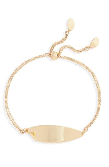 Women's Halogen Curved Metal Slider Bracelet