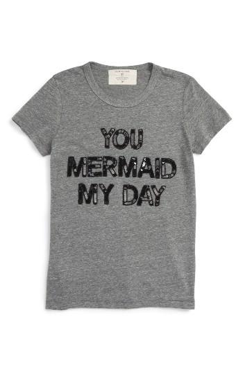 Women's Bow & Drape You Mermaid My Day Tee