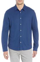 Men's Tommy Bahama La Vista Tropicool Fit Sport Shirt, Size Medium - Blue