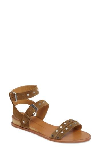 Women's Dolce Vita Prim Studded Wedge Sandal .5 M - Green