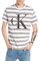 Men's Calvin Klein Jeans Stripe Reissue T-shirt - White
