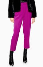 Women's Topshop Betty Peg Trousers Us (fits Like 0) - Pink