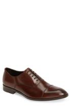 Men's Gordon Rush Evans Cap Toe Oxford Eu - Brown