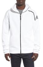 Men's Adidas Zne Fast Release Hooded Jacket - White
