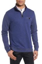 Men's Ted Baker London Norham Modern Slim Fit Quarter Zip Pullover