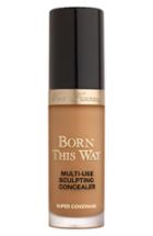 Too Faced Born This Way Super Coverage Multi-use Sculpting Concealer .5 Oz - Chestnut