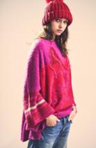 Women's Free People Last Rose Sweater - Pink